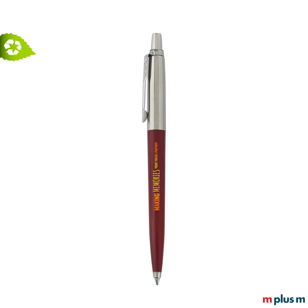 Parker Jotter Recycled Kugelschreiber Schwarze Mine