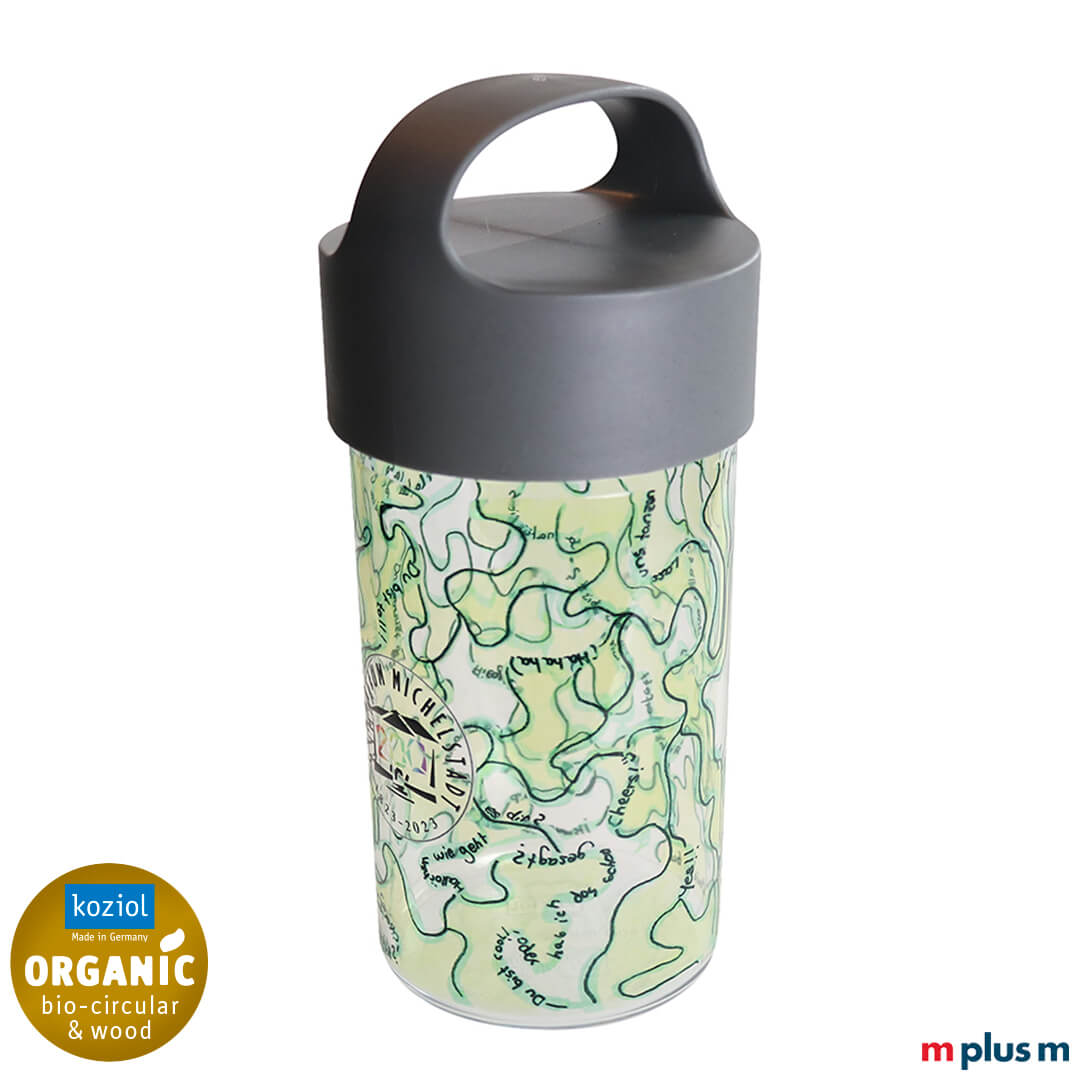 Nachhaltiger Werbeartikel: Bio Trinkflasche mit Druck