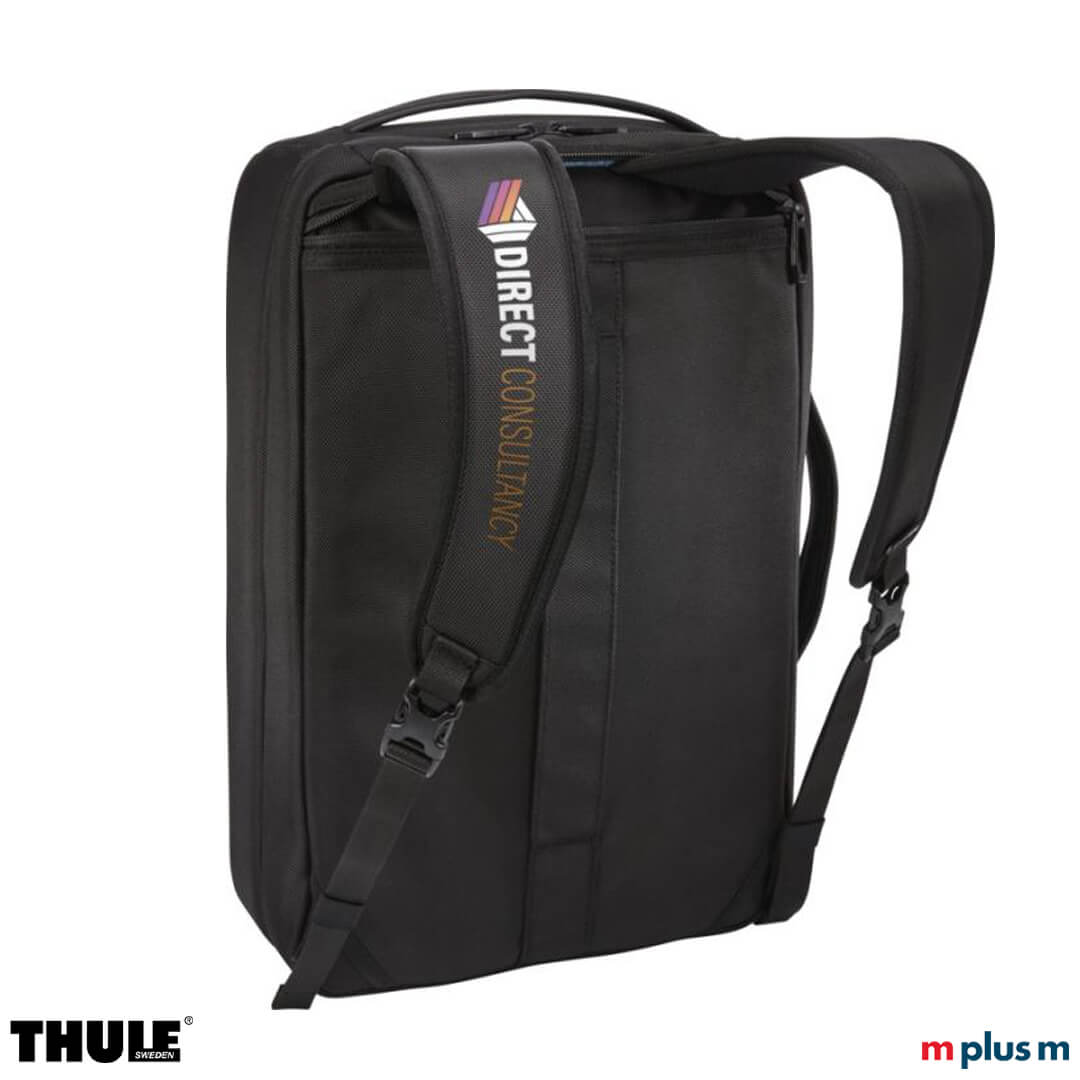 Nachhaltige Bürotasche bedruckt mit Logo hergestellt aus nachhaltigen recycling Polyester mit individuellem Druck