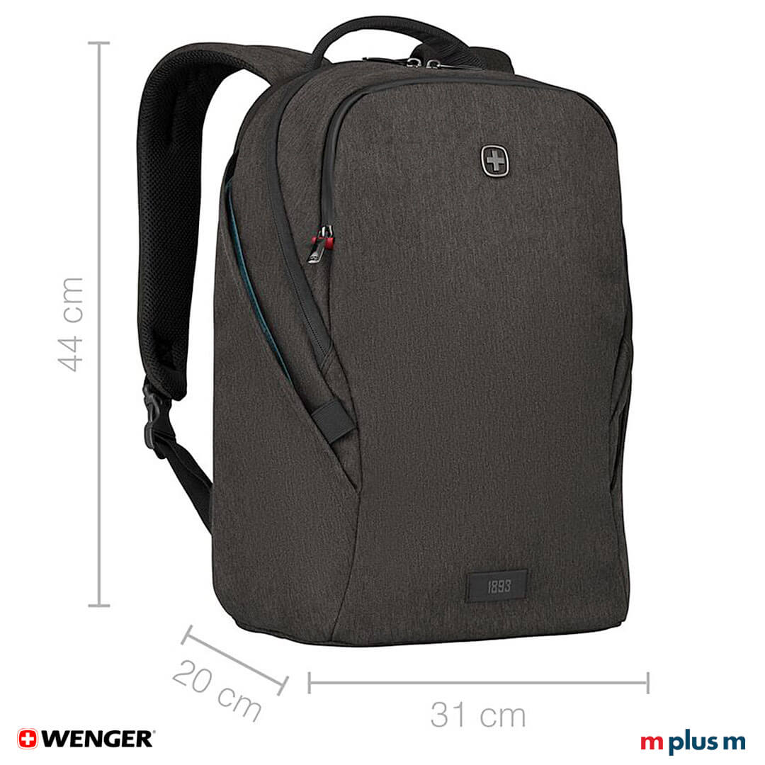 Abmessungen Wenger MX Light Laptop Rucksack