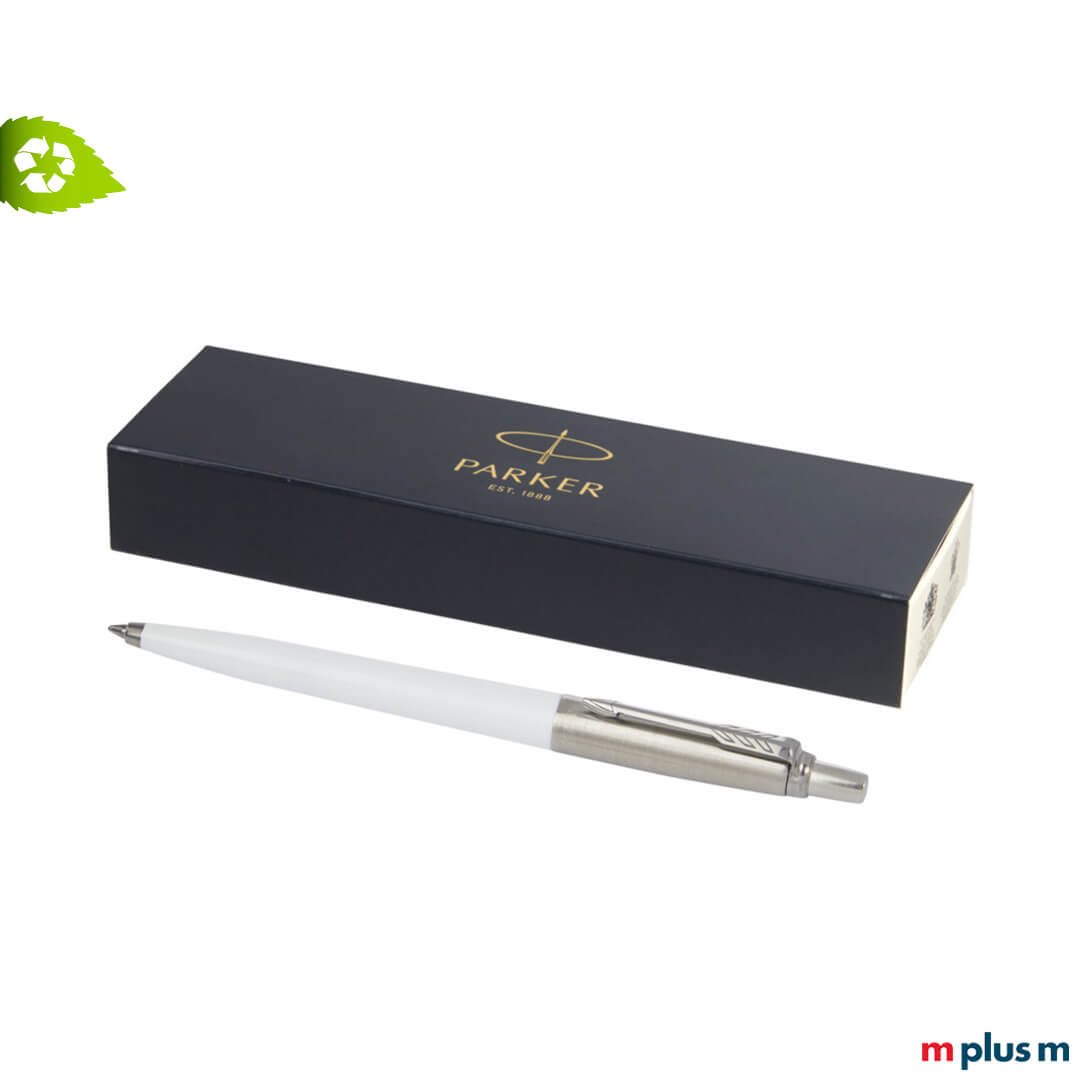 Parker Jotter Recycled Kugelschreiber Schwarze Mine