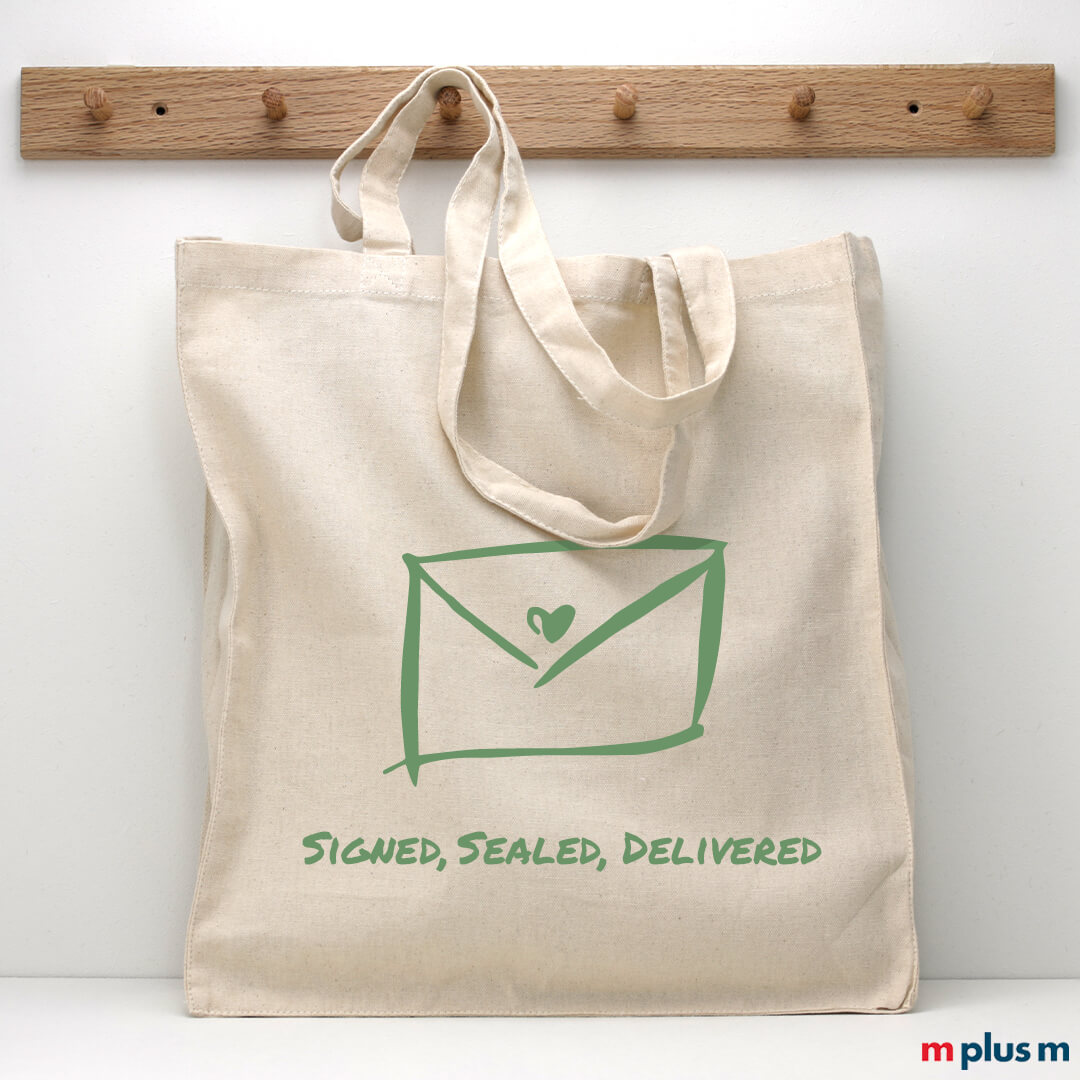 Umweltfreundliche Baumwolltasche mit Ihrem Logo bedrucken