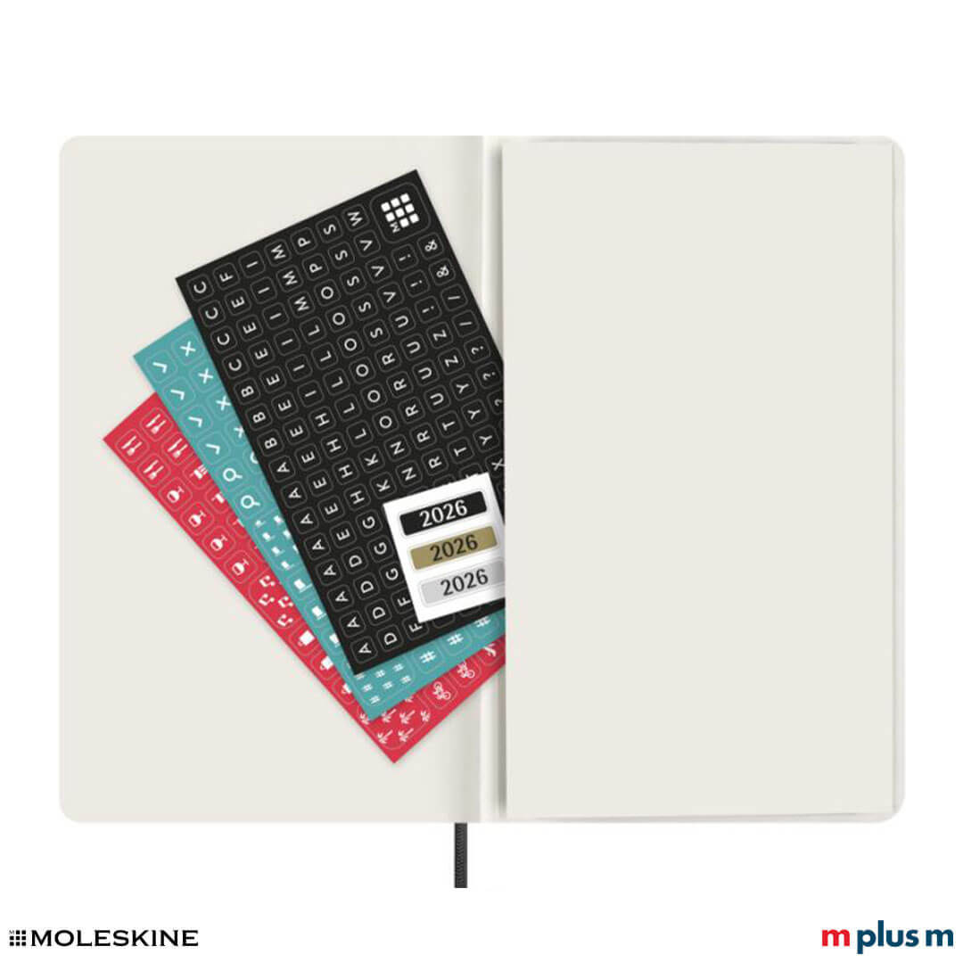 Tageskalender L 2026 Moleskine Hardcover