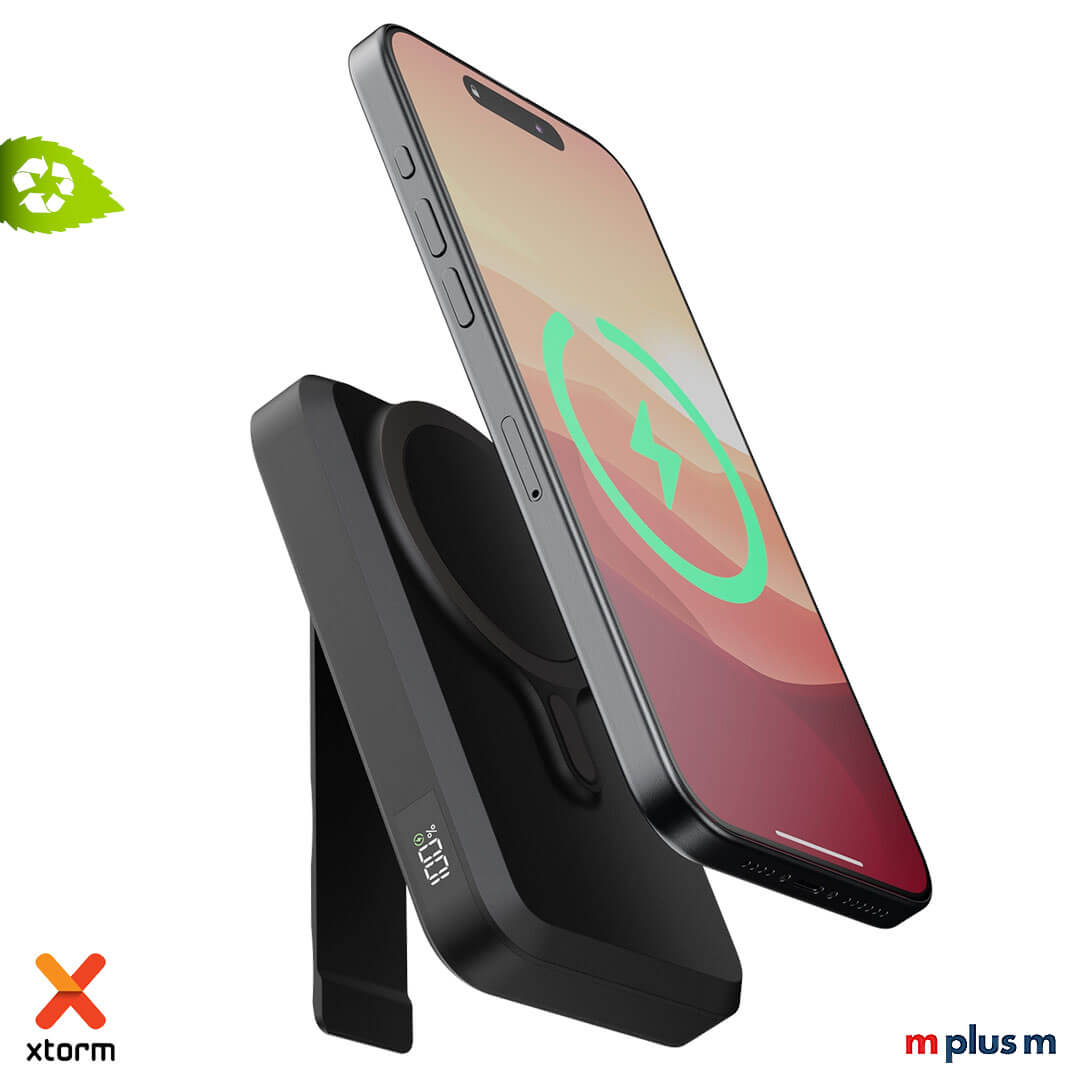 Hochwertige MagSave Powerbank xtorm FS5 als Werbeartikel