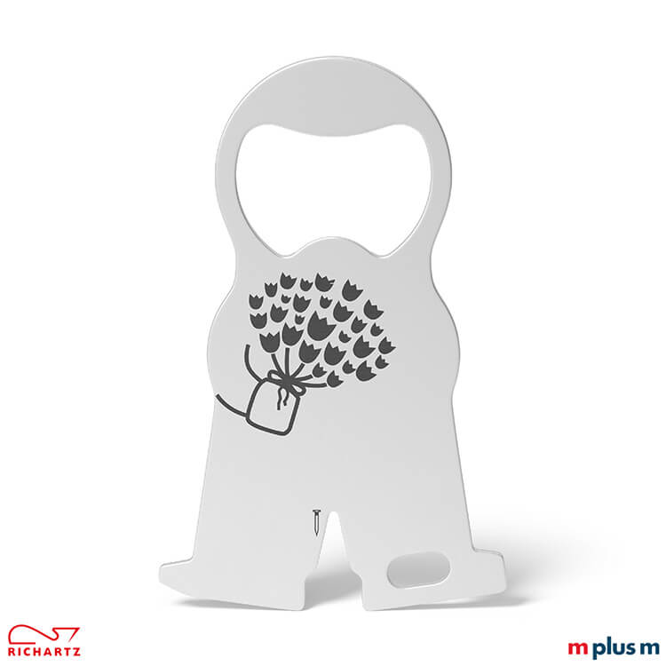 Kleines Dankeschön: Einkaufswagenlöser karl flowers als Werbeartikel mit Logo Gravur