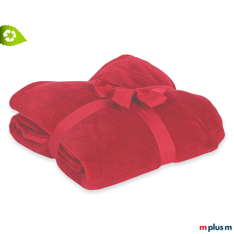 Kuschel Ultraweiche Fleece Decke aus Recycling-PET zum bedrucken