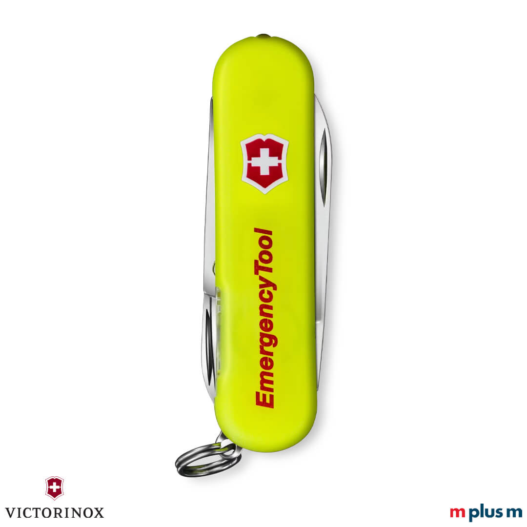Victorinox Companion Emergency Tool Signature Lite in neon gelb geschlossen von vorne