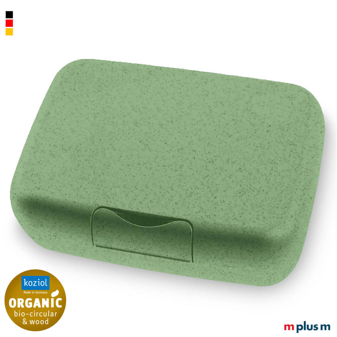 Koziol Candy Brotbox Größe L in der Farbe Grün/Leaf Green