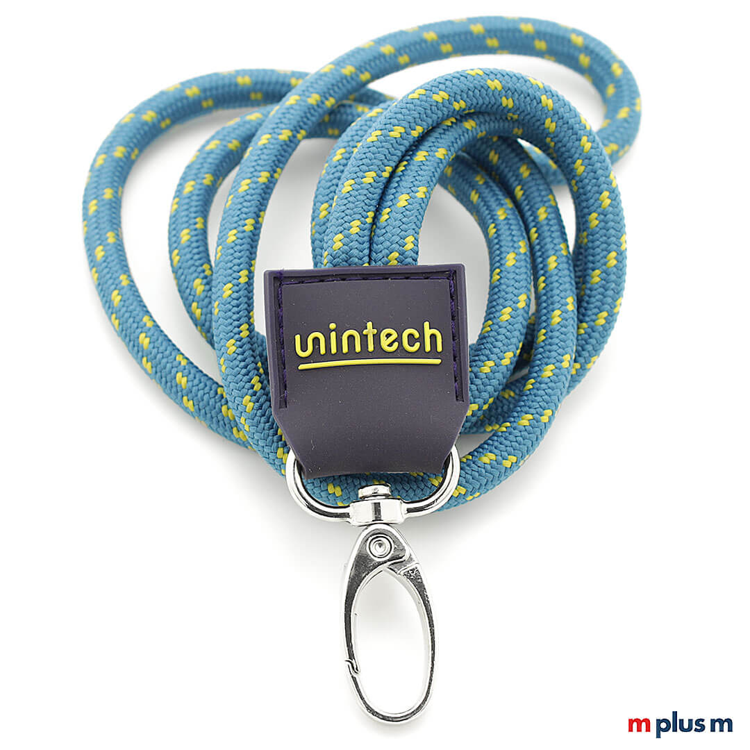 Schöne Giveaway: Nautic Rubber Lanyard in Wunschfarbe mit Logo Druck