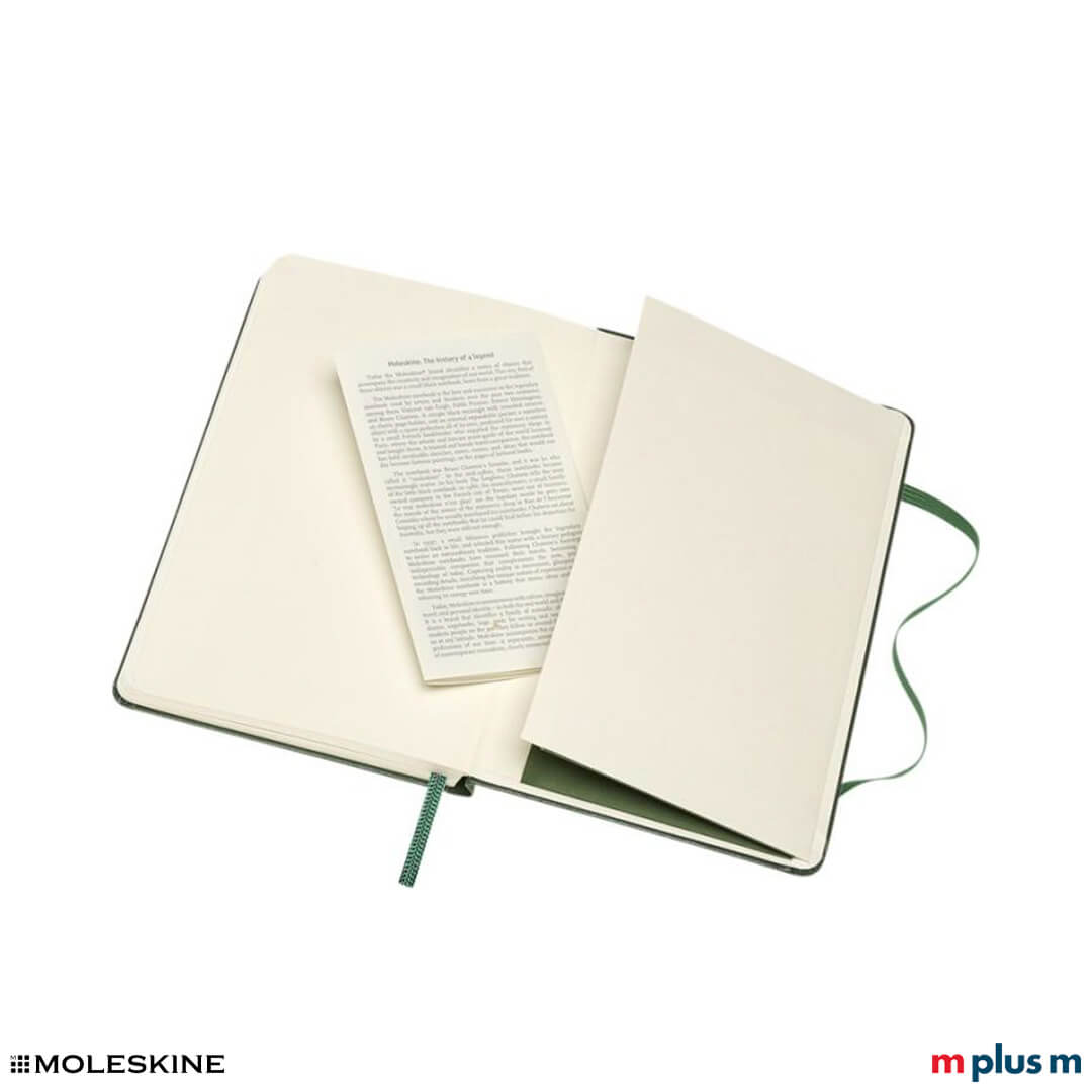 Moleskine Notizbuch Classic Hardcover Taschenformat mit Einschubtasche hinten