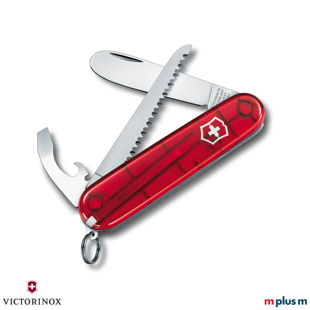 My First Victorinox Taschenmesser in der Farbe Transparent Rot