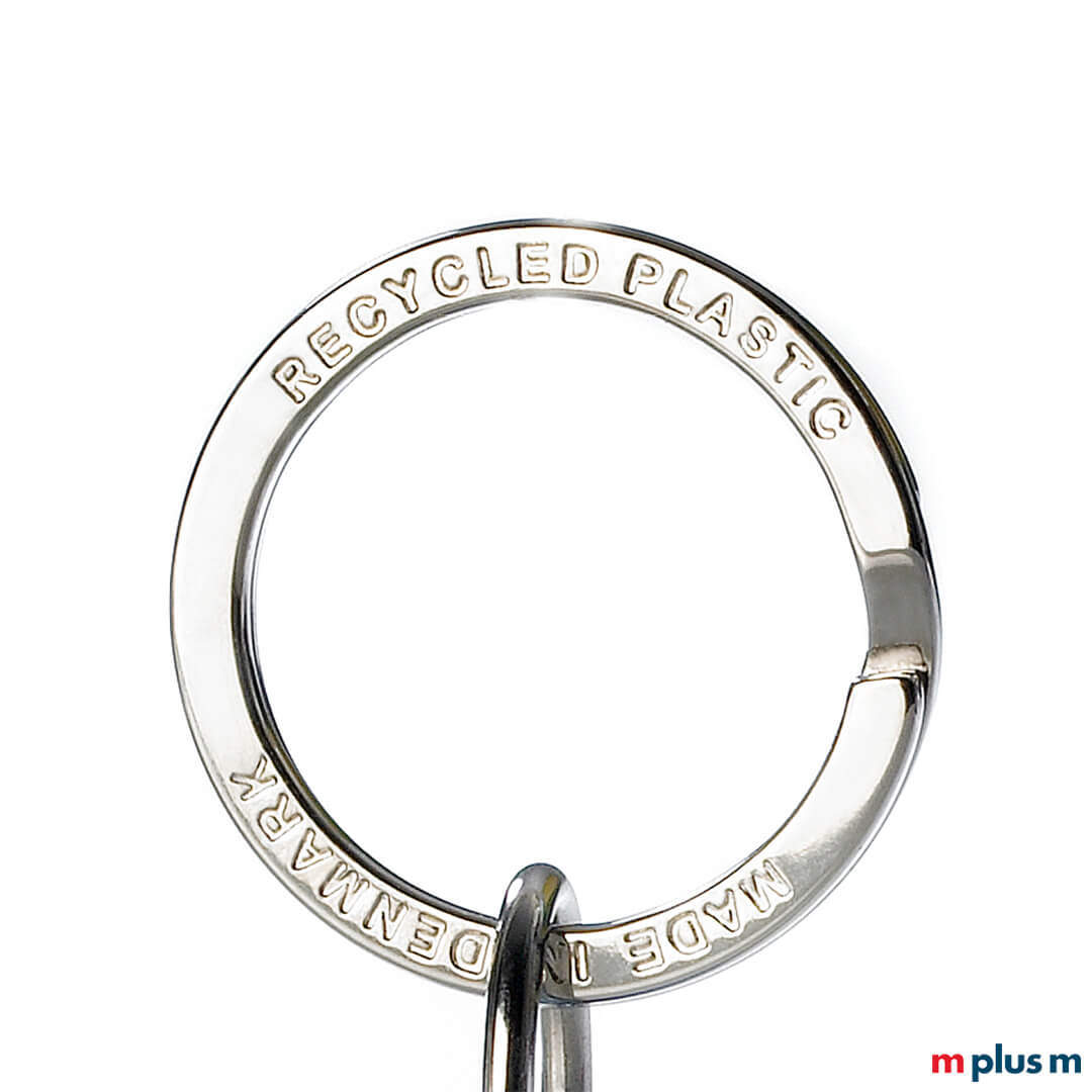 'Blatt' Recycling Schlüsselanhänger