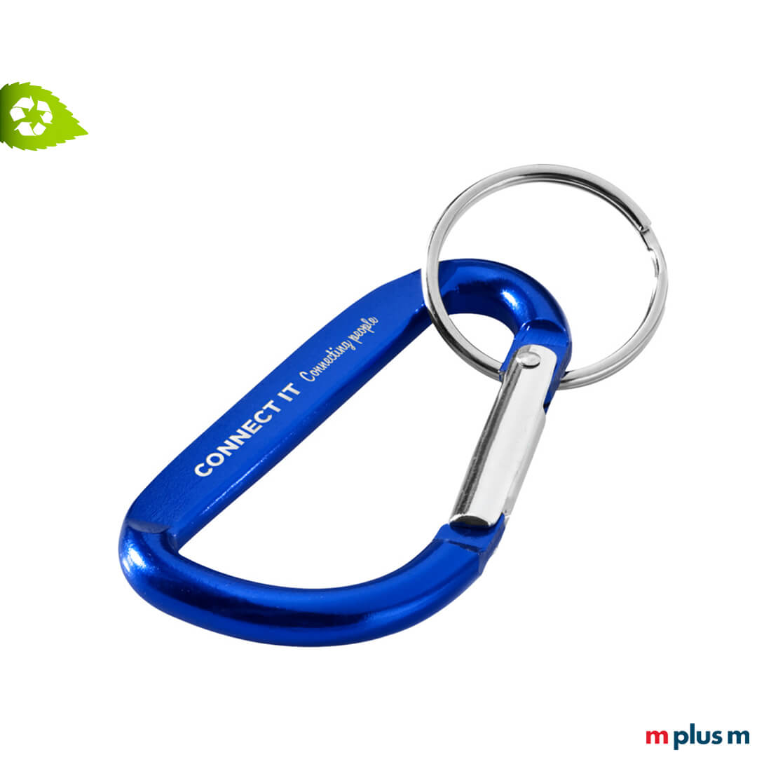 Karabiner Recycling Schlüsselanhänger