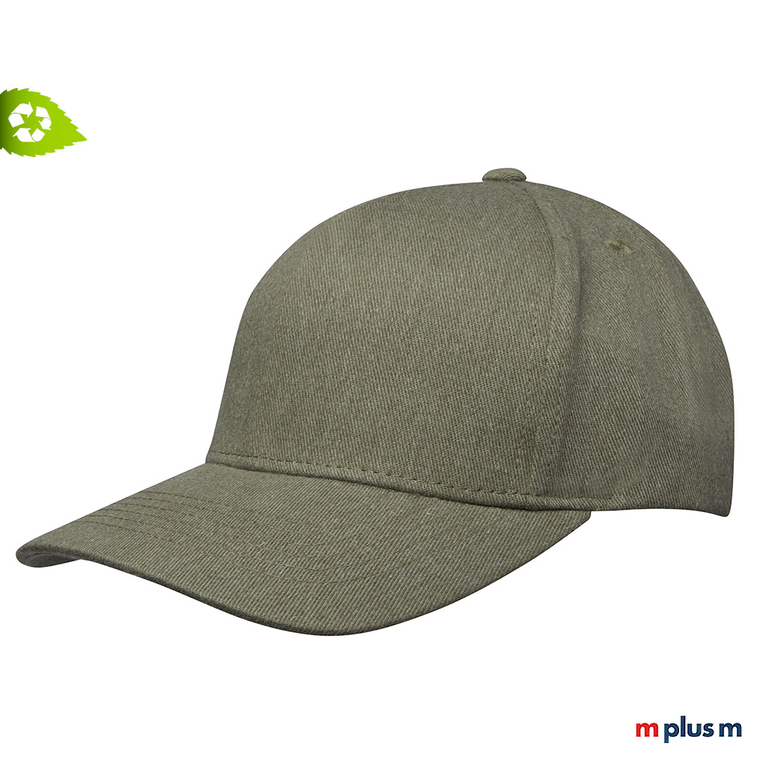 Onyx Basecap in der Farbe Olive bedrucken mit Logo
