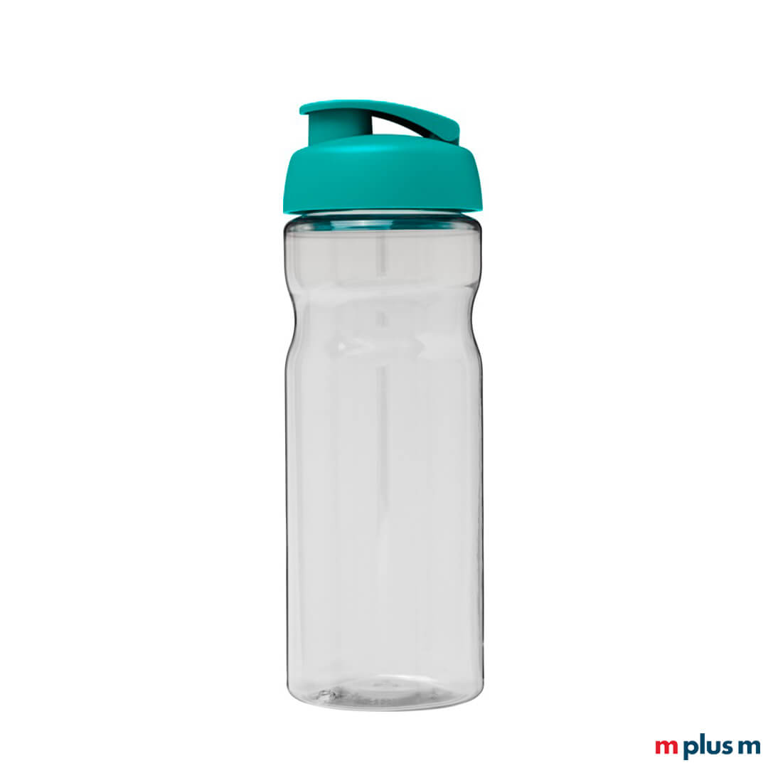 Türkise Trinkflasche mit Ihrem Logo bedrucken