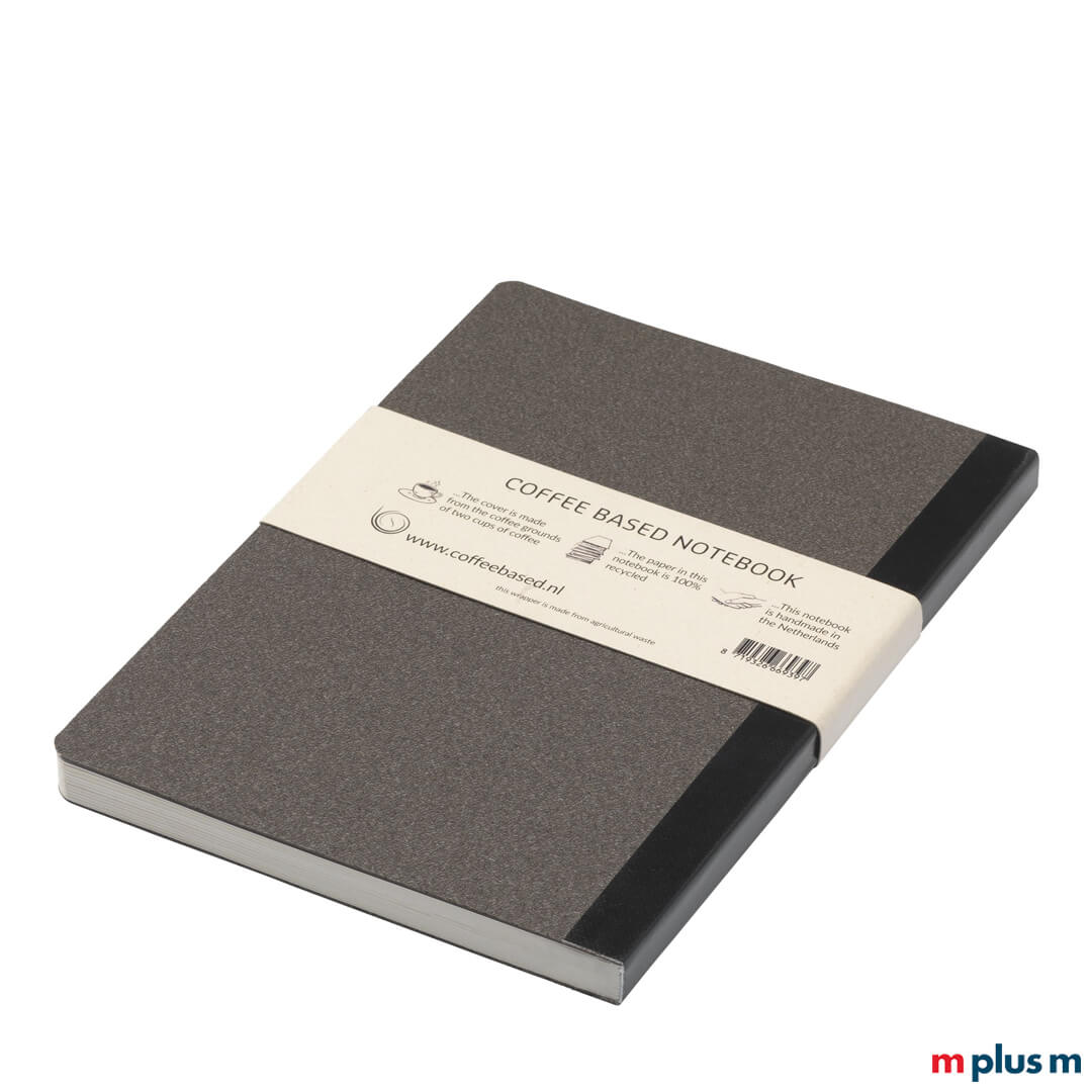 Notizheft DIN A5 bedruckt mit Logo als nachhaltiger Werbeartikel