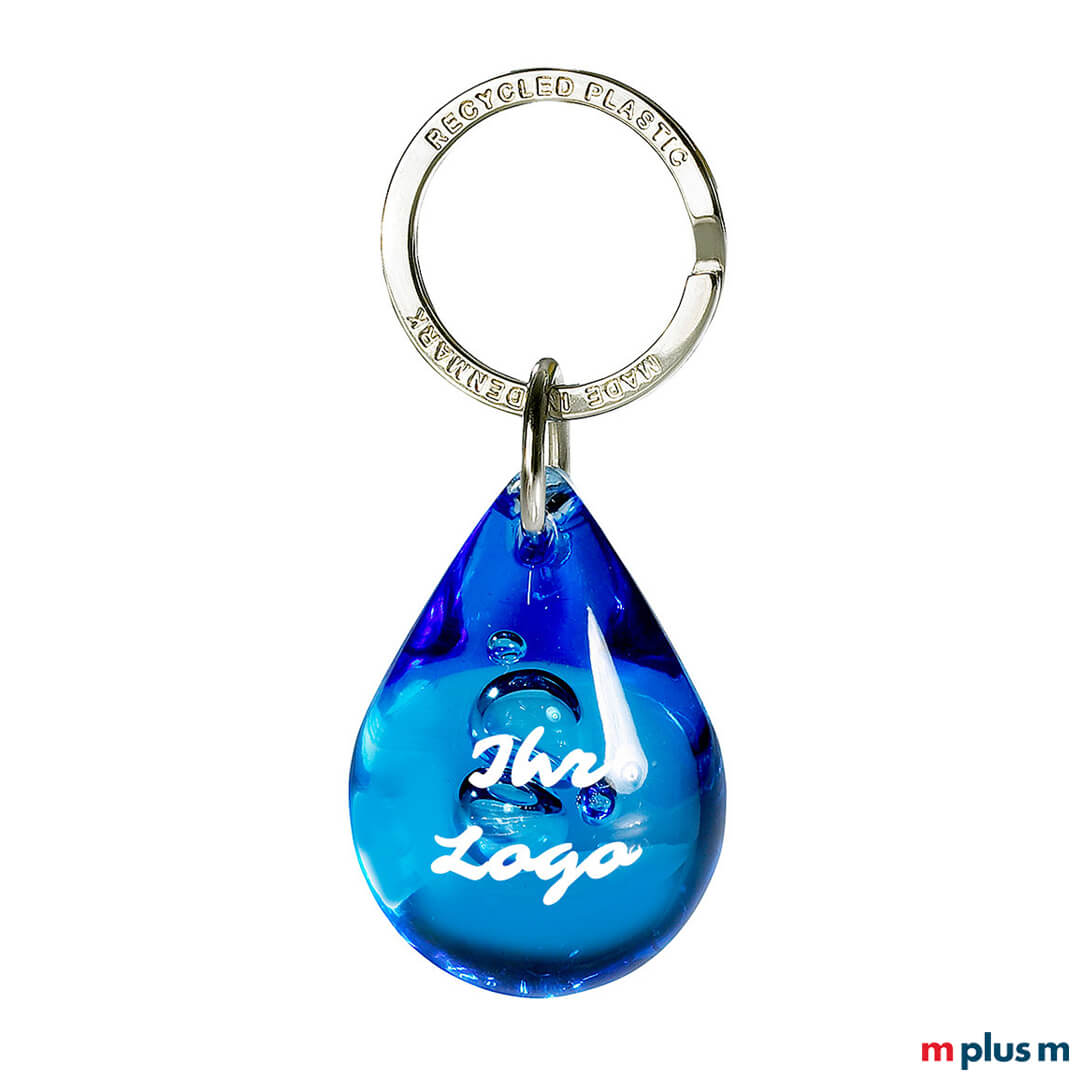 'Drop' Recycling Schlüsselanhänger