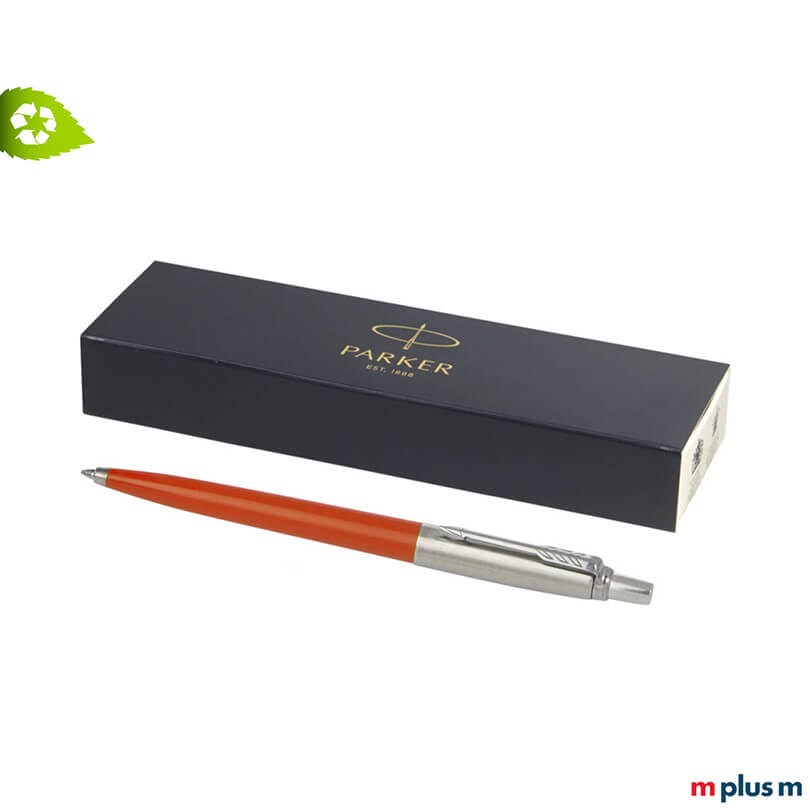 Parker Jotter Recycled Kugelschreiber Schwarze Mine