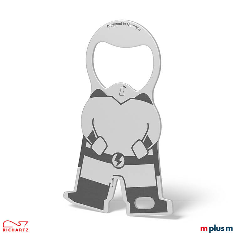 Der personalisierte Einkaufswagenlöser aus Metall: karl hero von Richartz als Werbeartikel