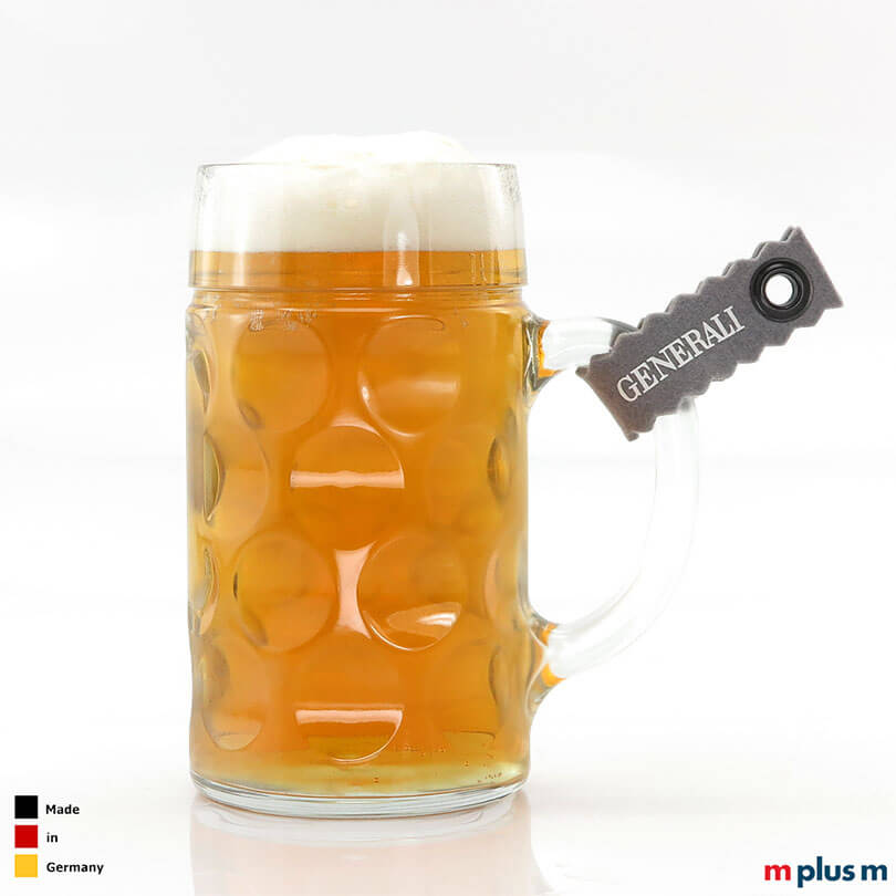 Oktoberfest Werbeartikel Maßkrug Markierer Schlüsselanhänger aus Deutschland