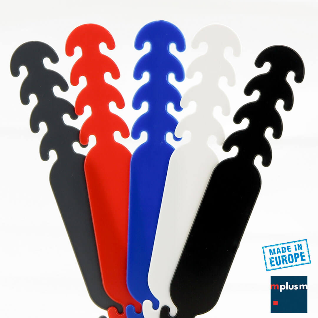 Maskenhalter für bequemes Tragen von Mundschutz oder Gesichtsmaske. 5 Farben lieferbar. Mit Logo zu bedrucken.