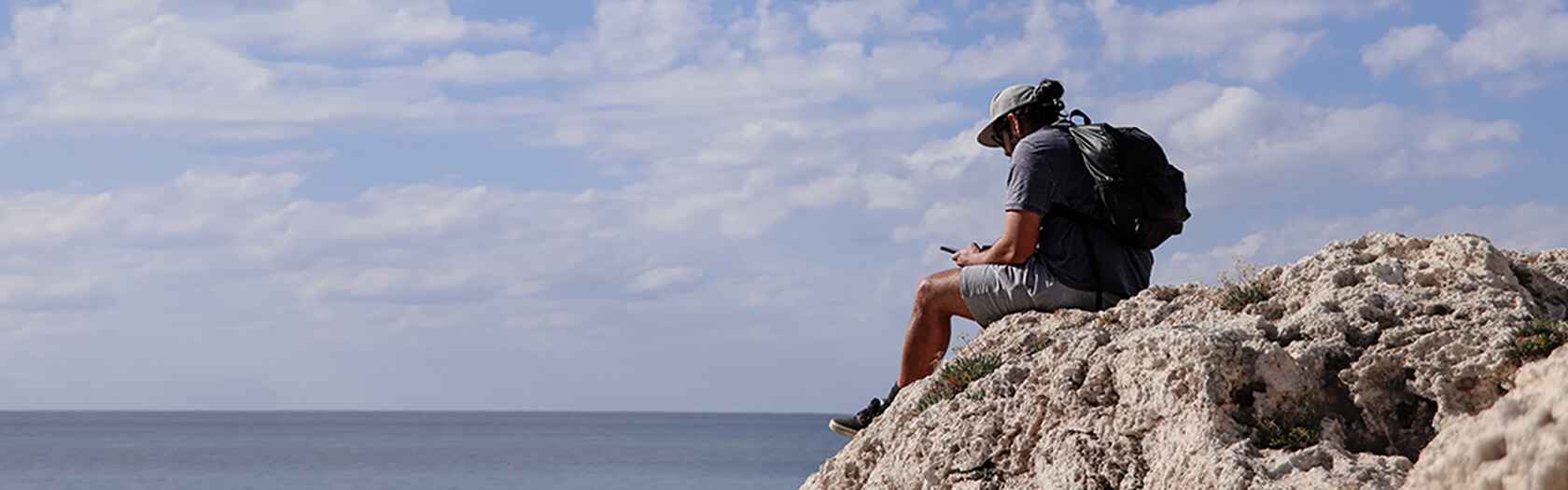 Günstiger Laptop Rolltop Rucksack als Werbeartikel - Banner 