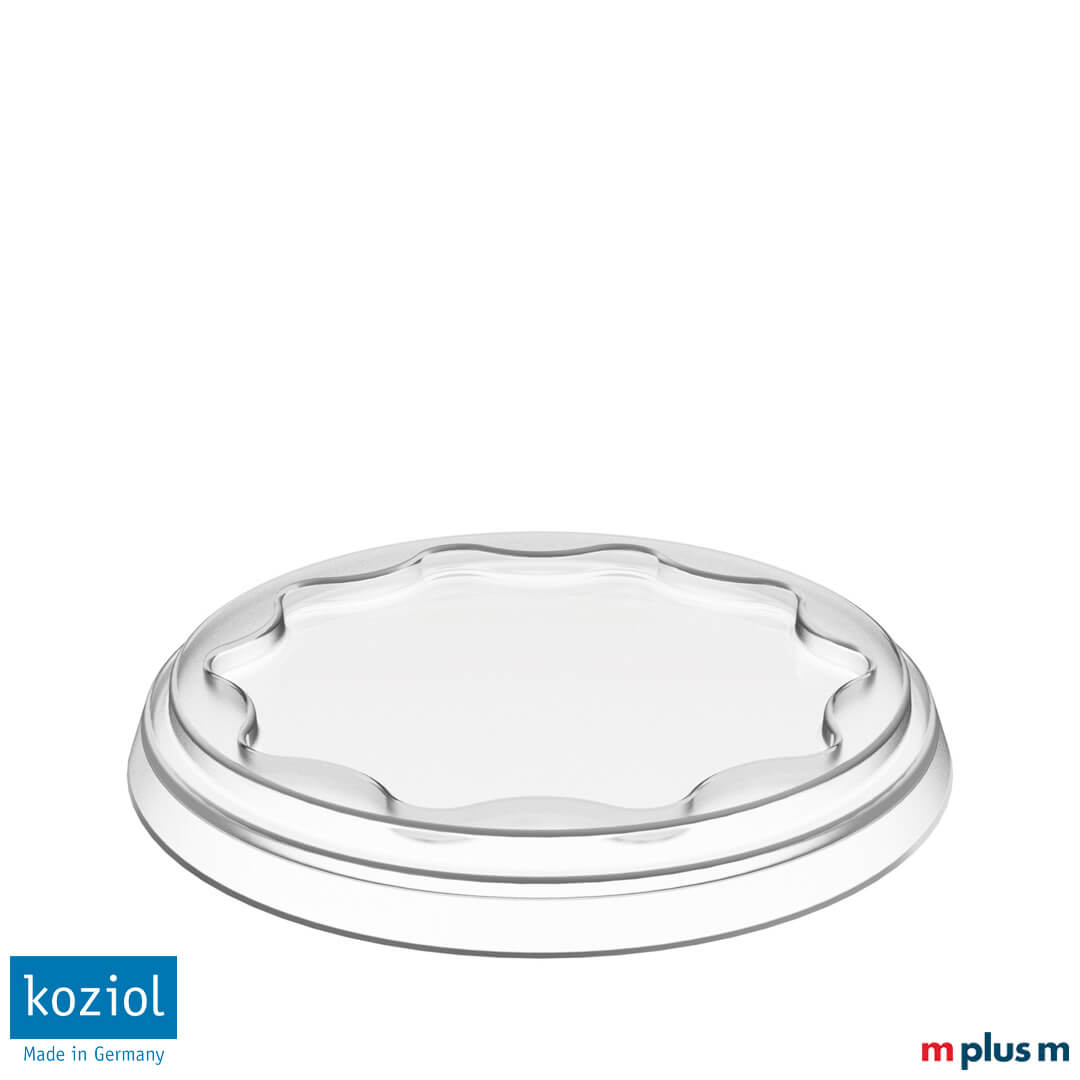 Koziol Fresh Frischedeckel Mehrwegdeckel in der Farbe Transparent Weiß