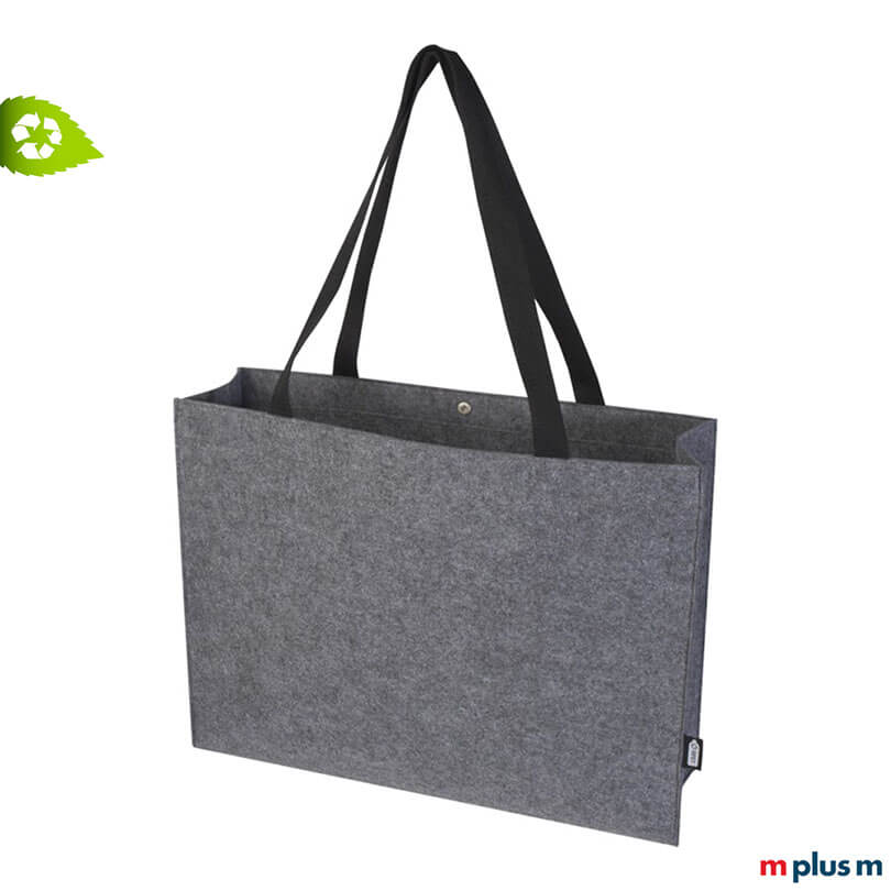 Nachhaltige Filz-Einkaufstasche EcoFelta mit Firmenlogo – ab 50 Stück und mit Express Lieferung erhältlich