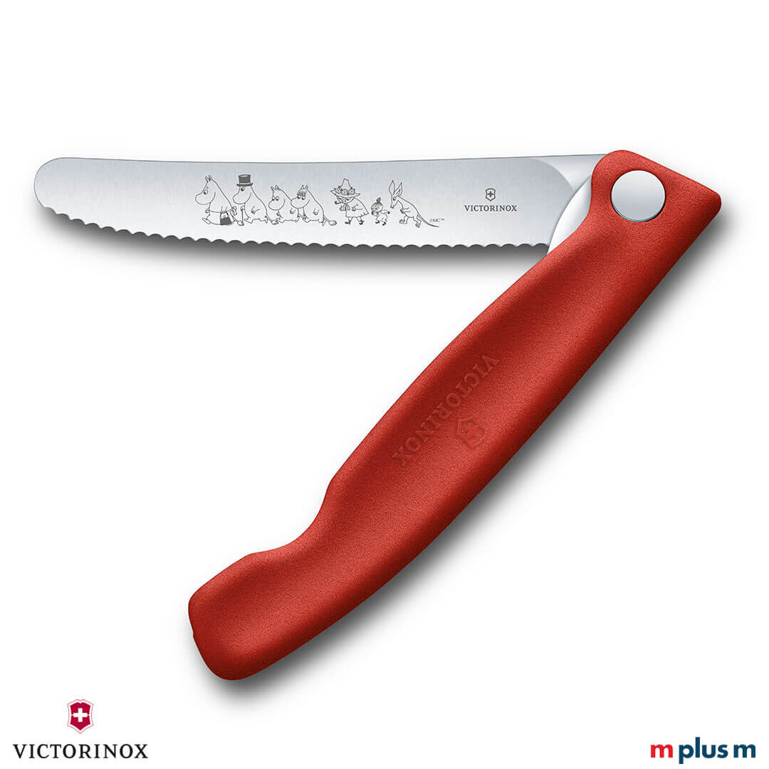 Picknickmesser oder Brotzeitmesser von Victorinox mit Logo Gravur personalisieren
