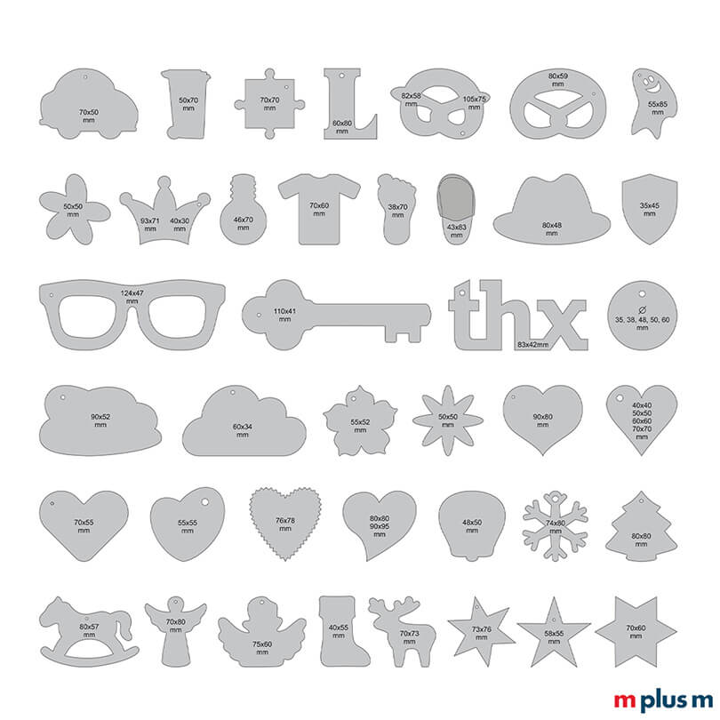 Motiv Filz Schlüsselanhänger Made in Germany