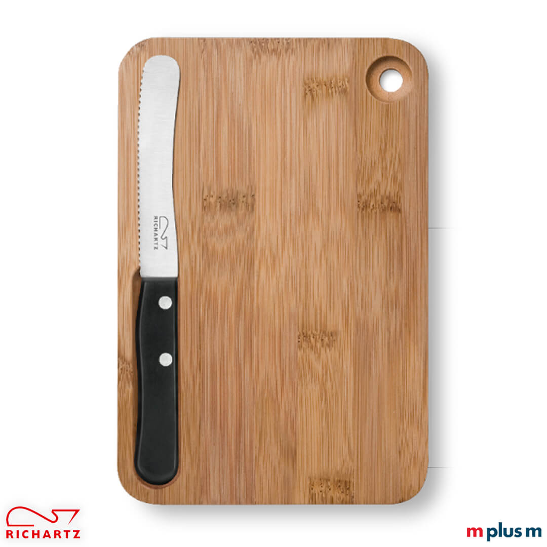 Küchenmesser und Holzbrett Set Richartz