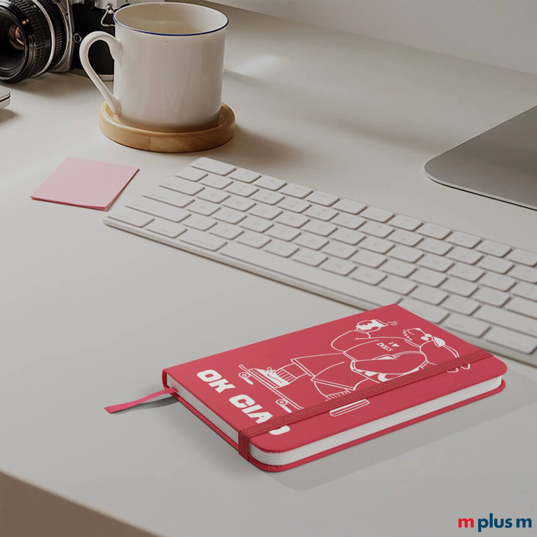 Notiz Buch A6 Inspiration Hardcover als umweltfreundlicher Werbeartikel