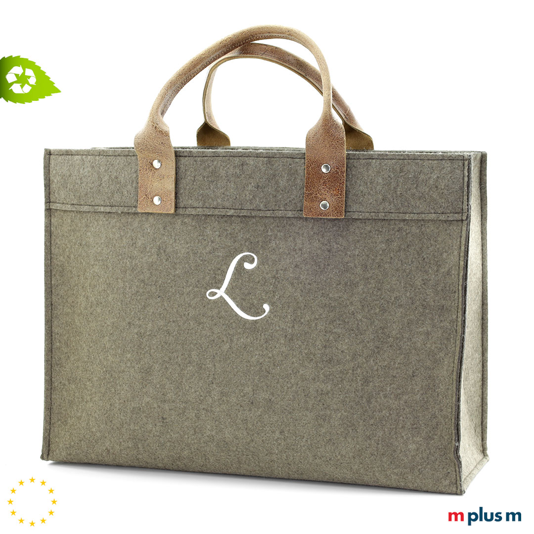 Hotel Wellnesstasche aus Recycling Filz Made in Europe