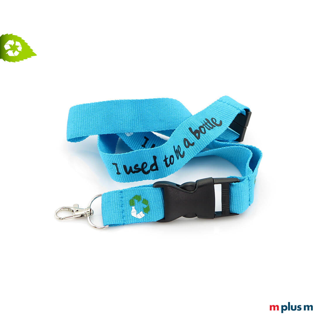 Nachhaltiges Lanyard aus Recycling ♻️ PET
