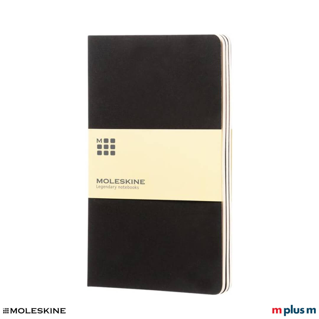 Moleskine Notizbuch Cahier Journal L in der Farbe Schwarz