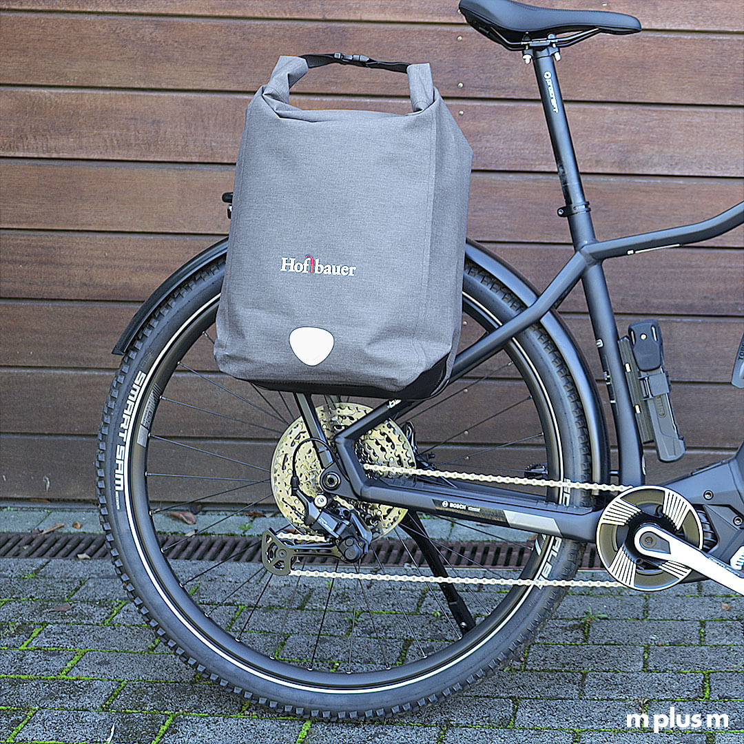 Hochwertige Halfar Cycle Fahrradtasche mit Logo Druck 