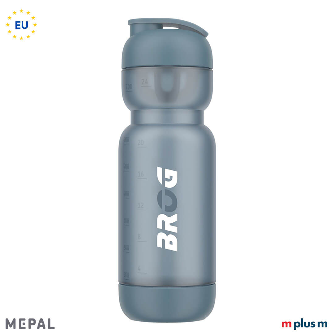 Fitness Shaker Flasche für Proteinshakes oder Smoothies mit Logo bedrucken