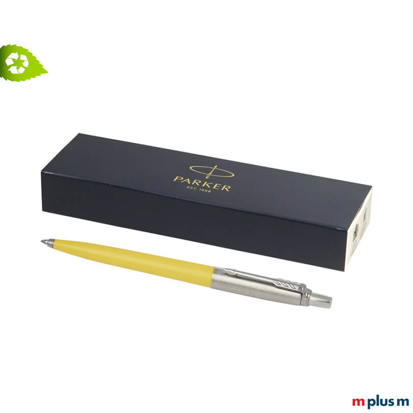 Parker Jotter Recycled Kugelschreiber Schwarze Mine