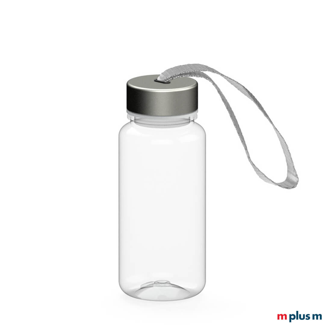 Pure Trinkflasche 400ml bedrucken mit Logo und angenehmer Trageschlaufe als Giveaway. Perfekt als Werbegeschenk zu Weihnachten