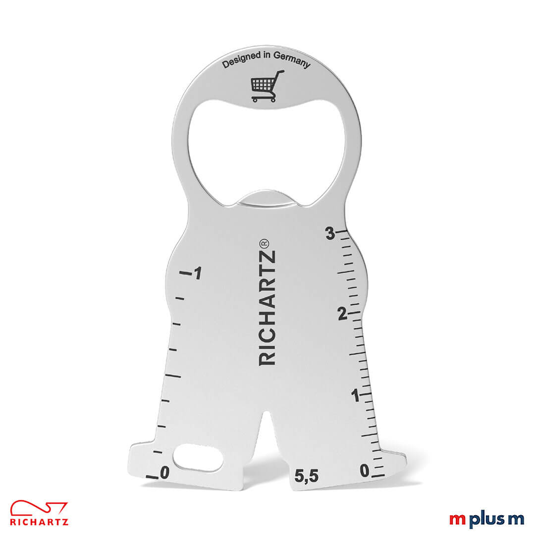 Kleines Giveaway mit großer Werbewirkung: karl Einkaufswagenlöser mit Logo Gravur