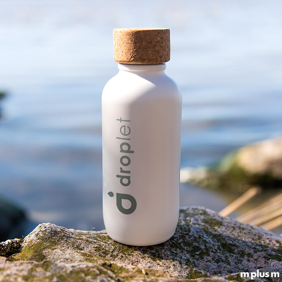EcoBottle Flasche aus umweltfreundlicher Biomasseabfall