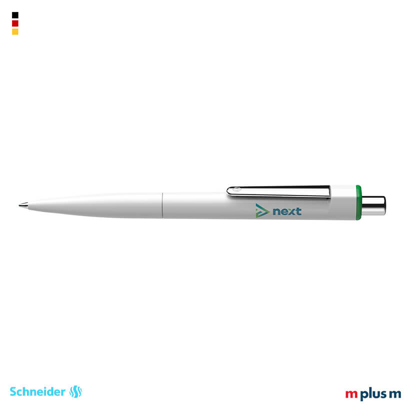 Logo Druck auf Schneider K1 Kugelschreiber als Werbeartikel