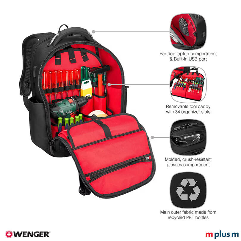 Wenger Tool Backpack Professional