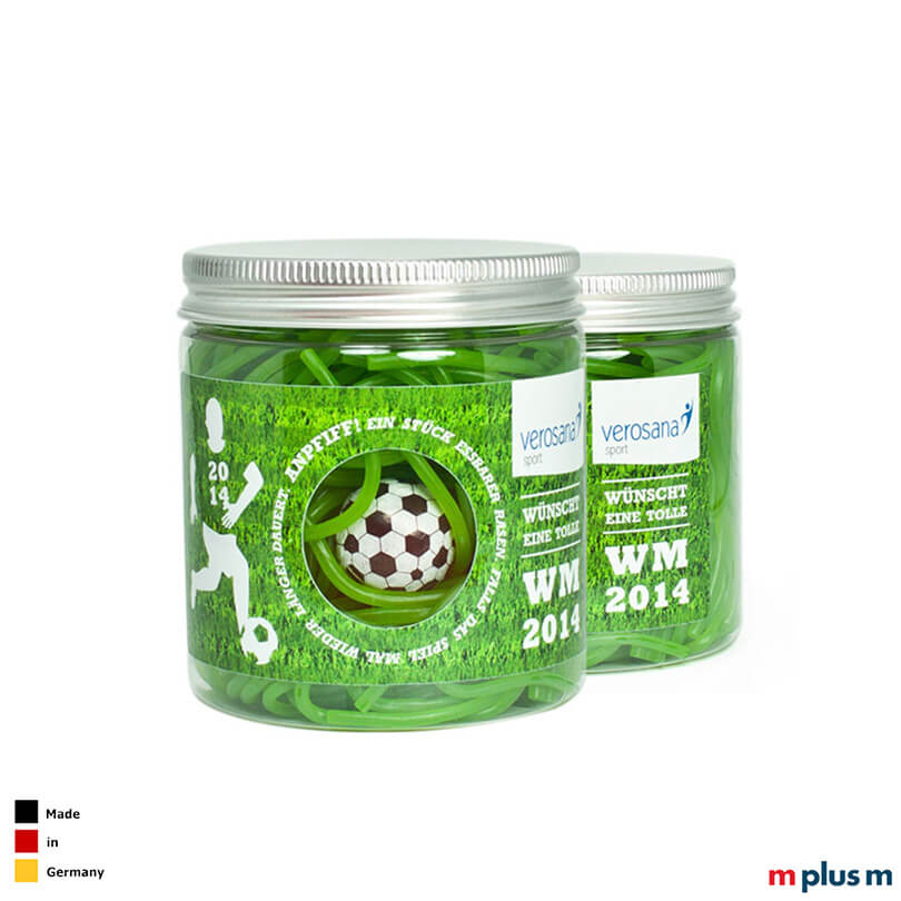 Nachhaltige Süßigkeit als Werbegeschenk mit Logo-Druck