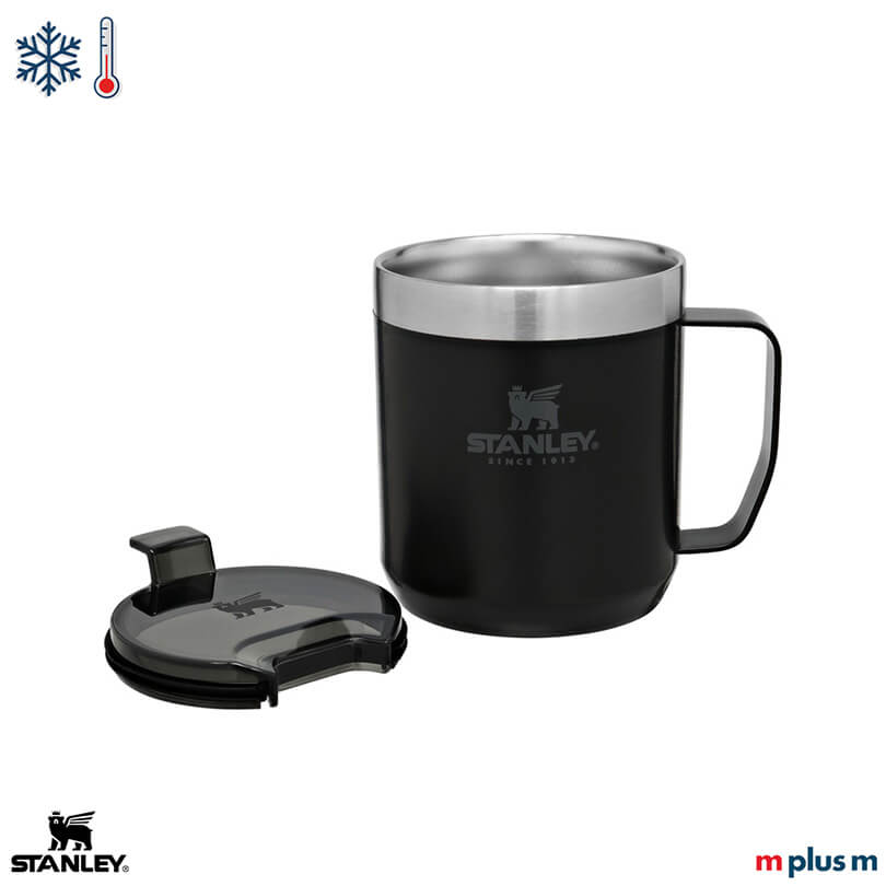 Classic Legendary Camp Mug 0,35L mit abnehmbaren Deckel für eine leichte Reinigung - zum bedrucken mit Ihrem Logo