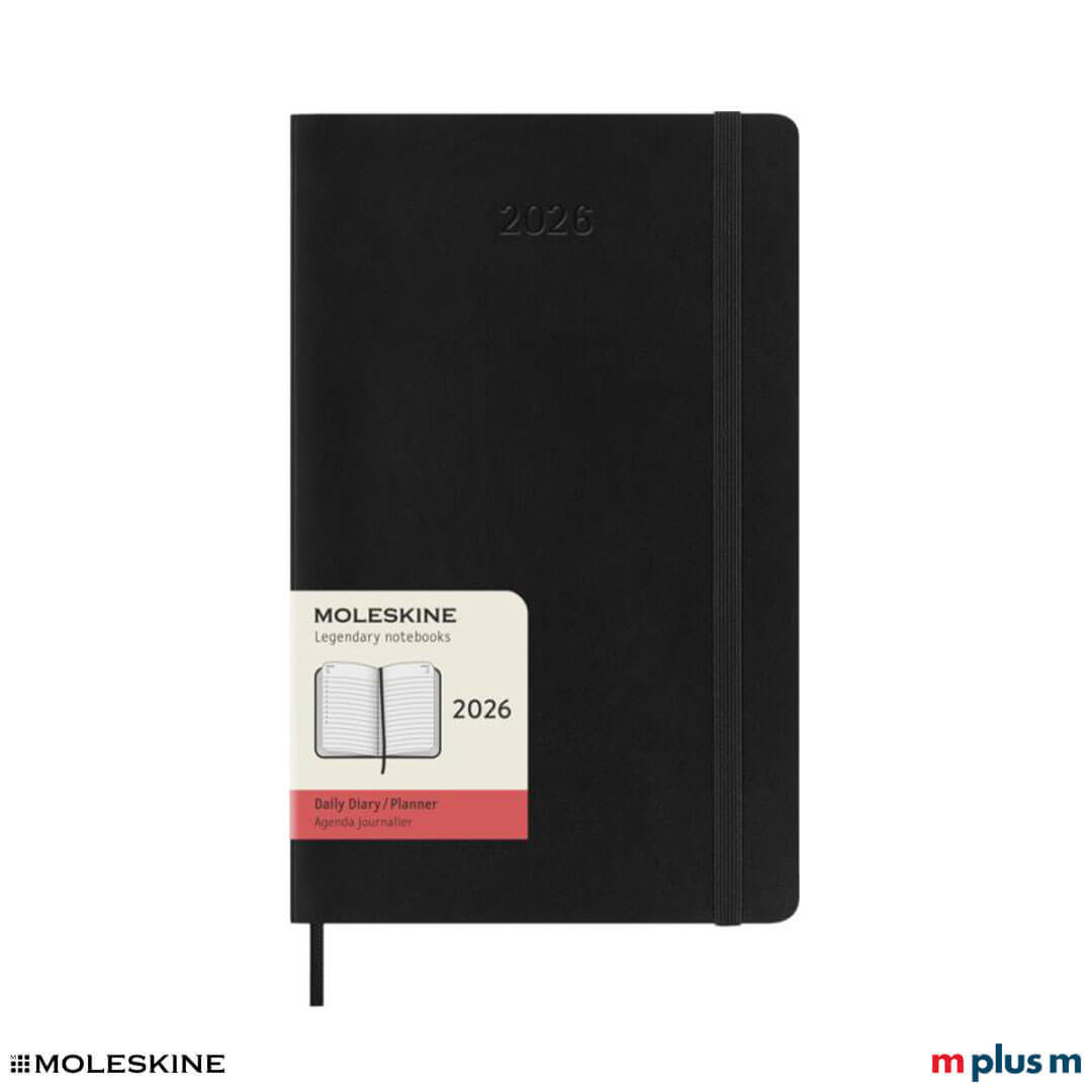 Tageskalender L 2026 Moleskine Hardcover
