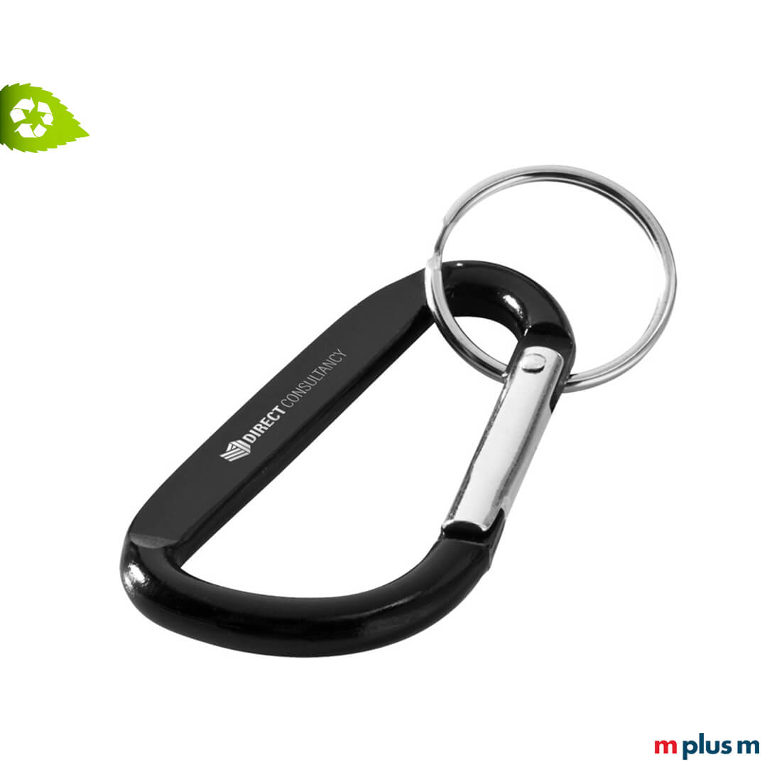 Karabiner Recycling Schlüsselanhänger