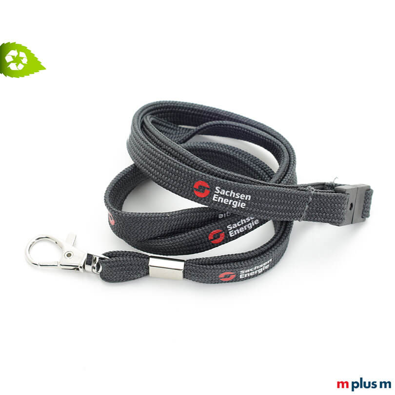 Werbeartikel Flexi Loop Schlauchband Lanyard mit Logo bedrucken