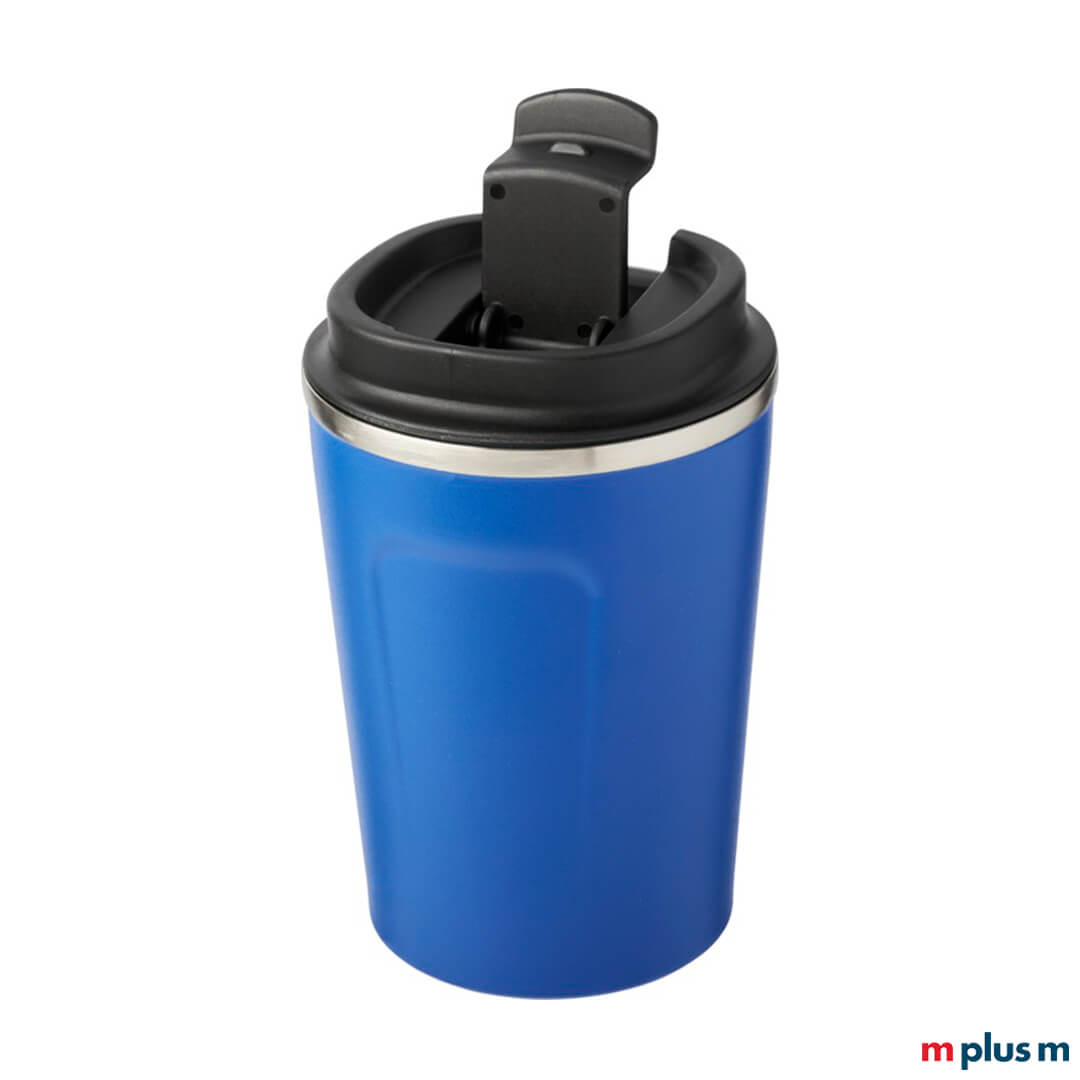 Nachhaltiger Kaffeebecher Leonardo in der Farbe Blau