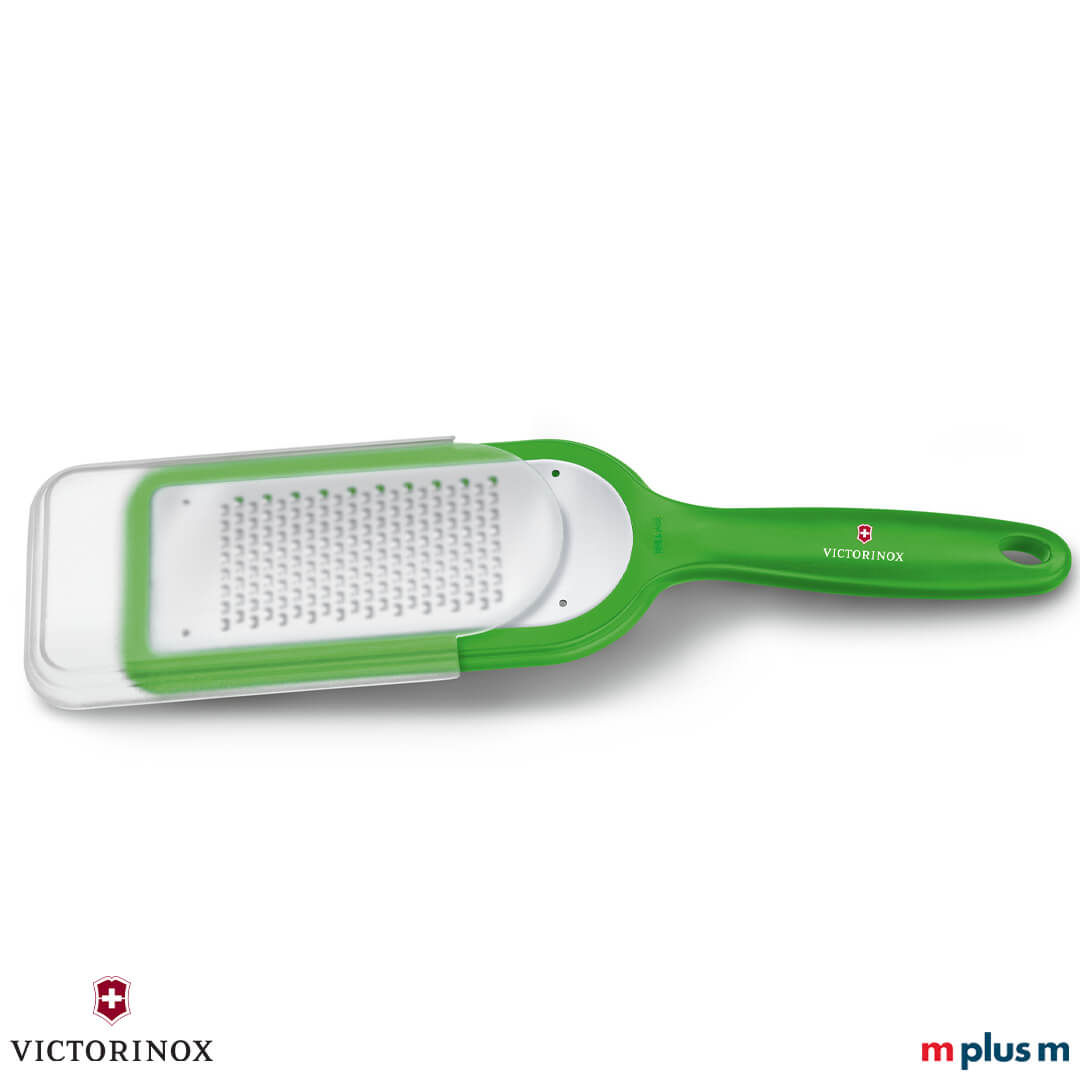 Scharfe Küchenreibe von Victorinox mit Schutzhülle